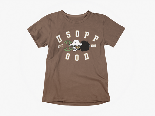 GOD VARSITY Graphic T-Shirt
